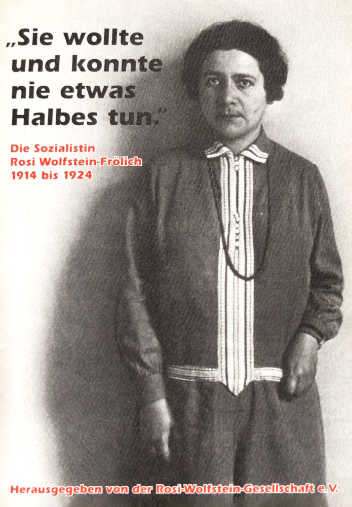 Sie wollte und konnte nie etwas Halbes tun.