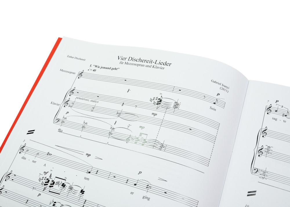 Ausschnitt von: Vier Dischereit-Lieder